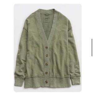 Aerie Fleece Cardigan